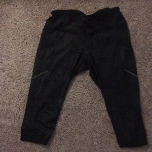 Lululemon Black camo crops